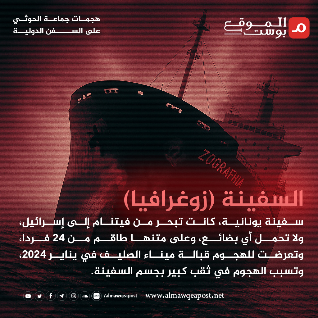 تفاصيل الهجمات البحرية للحوثيين على السفن