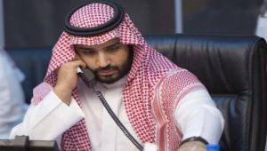 هادي يهاتف محمد بن سلمان ويناقشان  أوضاع تعز