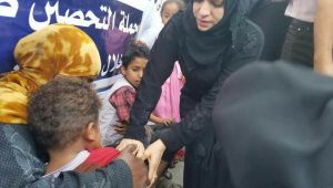 حملة للتحصين من وباء الدفتيريا بتعز تستهدف أكثر من 40 ألف طفل