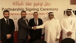 شراكة تركية قطرية لتنفيذ مشاريع إنشاءات لكأس العالم