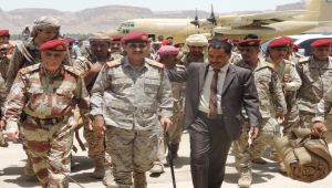 رئيس الأركان من سيئون: نقاتل اليوم لإنجاح اليمن الاتحادي