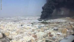 اندلاع حريق في محطة قطار الحرمين بالسعودية
