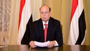 الرئيس هادي: الأعمال الإجرامية لن تثني المؤسسة العسكرية عن القيام بواجبها الوطني