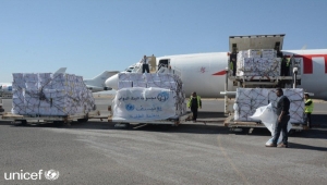 الصحة العالمية تعلن وصول 43 طناً من المعدات الطبية إلى اليمن