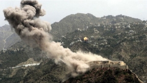 الجيش يعلن مقتل عشرات الحوثيين وتدمير منصات للصواريخ بغارات جوية شرقي تعز