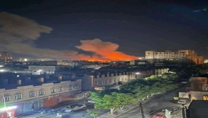 طيران التحالف يشن غارات جديدة في صنعاء "صور"