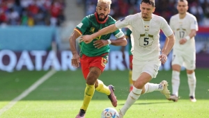6 أهداف في مباراة مجنونة بين الكاميرون وصربيا