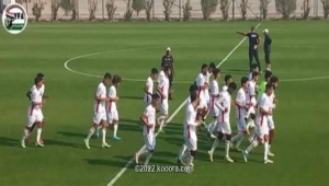 المنتخب الوطني يتدرب في ملاعب البصرة استعدادا لخليجي25