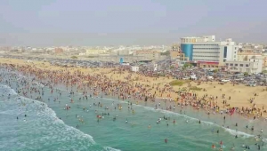 إنقاذ خمسة أشخاص من الغرق بسواحل حضرموت اثناء موسم البلدة