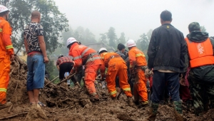 فقدان ما لا يقل عن 47 شخصاً جراء انهيار أرضي جنوب غربي الصين