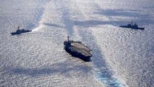 بعد أيام من مغادرتها مسرح العمليات في اليمن.. حاملة الطائرات الأمريكية "ترومان" تتعرض لحادث تصادم قرب مصر