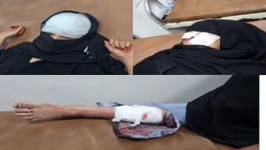 إصابة 3 فتيات بقصف حوثي غرب تعز