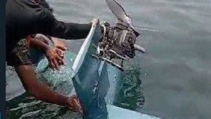 القوات الحكومية تحبط هجوم حوثي بطائرة مسيّرة قرب جزيرة زُقَر