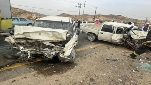 الأجهزة الأمنية توضح ملابسات حادث مروري أودى بحياة أسرة في أبين