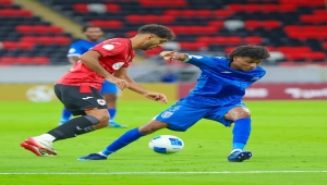 تضامن حضرموت يتلقى خسارته الأولى أمام الريان القطري في بطولة الخليج للأندية