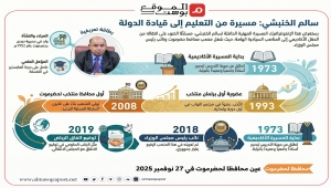 من هو محافظ حضرموت سالم الخنبشي؟ ( انفوجرافيك)