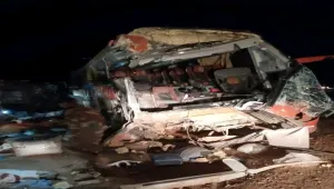 وفاة وإصابة 25 شخصا بحادث مروع في طريق "العبر ـ مأرب"