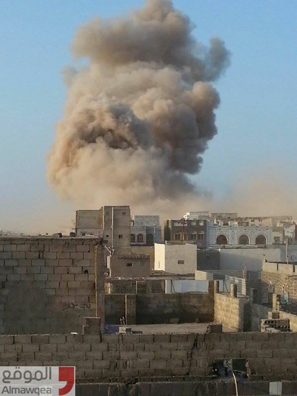 40 قتيل  من مليشيا الحوثي  والمخلوع  في المخاء بغارات طيران التحالف