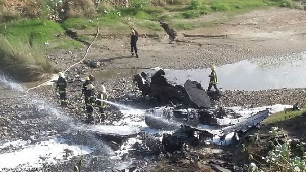 سقوط طائرة بحرينية (إف 16) في جازان السعودية والتحالف يعلن نجاة الطيار