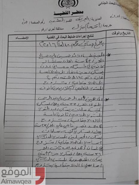 (الموقع بوست) يميط اللثام عن واقعة تكشف حجم الانفلات والعشوائية الأمنية في عدن (تحقيق خاص)