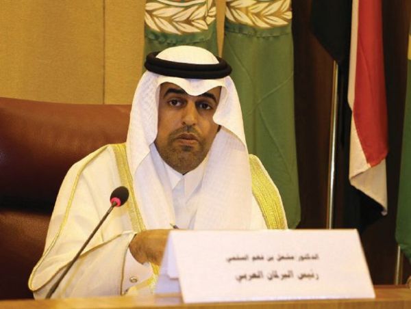 البرلمان العربي يدين القصف الصاروخي للحوثيين على السعودية
