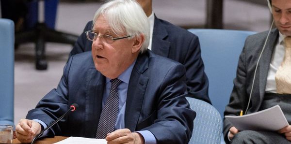 غريفيث: الأمم المتحدة مستعدة للتباحث مجددا لاتفاق تفاوضي حول الحديدة