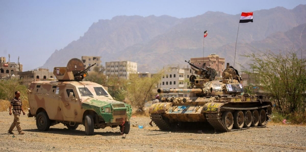 مقتل ثمانية حوثيين في مواجهات مع الجيش الوطني في تعز