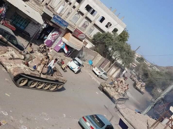 الضالع.. تجدد المواجهات بين الجيش الوطني والحوثيين في جبهة الفاخر