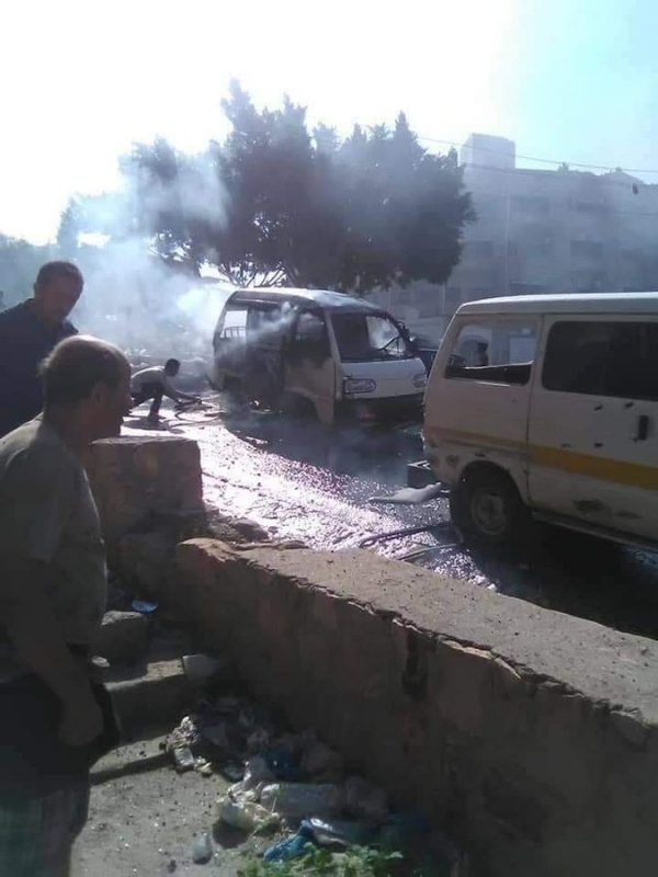 إصابة رجل وامرأة بقصف حوثي استهدف حي سكني بتعز