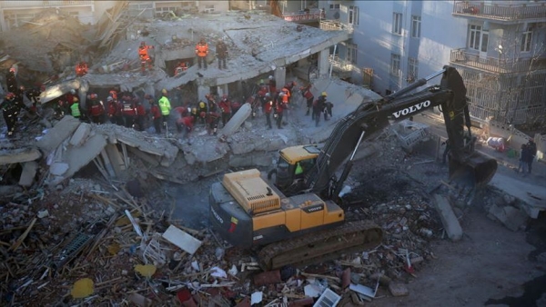 ارتفاع حصيلة وفيات زلزال تركيا إلى 29