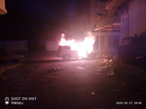 إصابة نجل مسؤول عسكري في عدن بانفجار عبوة ناسفة