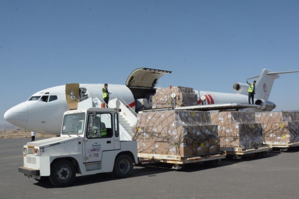 اليونيسف تعلن وصول طائرة مساعدات طبية مخصصة لمواجهة كورونا إلى عدن