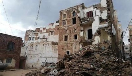 وفاة ثلاثة أشخاص بانهيار منزل في صنعاء