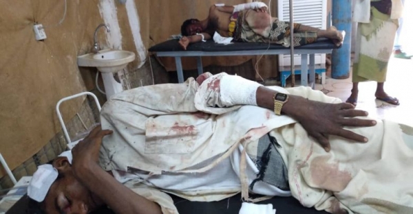 إصابة مدنيين اثنين بانفجار لغم زرعه الحوثيون في الدريهمي بالحديدة