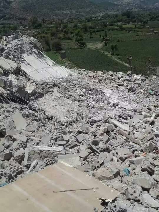 مقتل امرأتين وإصابة سبعة مدنيين جراء القصف الحوثي على منطقة في تعز