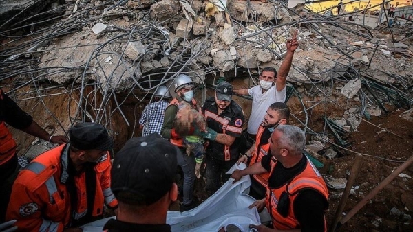 غزة.. 1076 شهيدا وجريحا خلال 5 أيام من العدوان الإسرائيلي