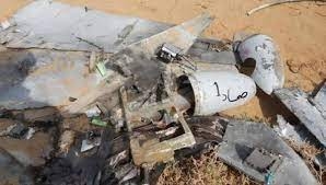 القوات الحكومية تسقط طائرة مسيرة للحوثيين غربي تعز