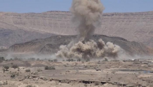 مقتل وإصابة عشرات الحوثيين بغارات للتحالف جنوب مأرب