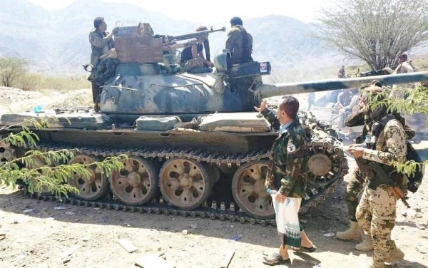 احباط هجوم حوثي على مواقع الجيش جنوب غربي تعز