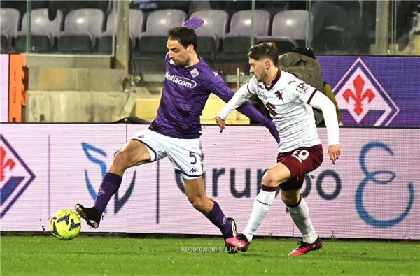 تورينو يهزم فيورنتينا في الدوري الإيطالي