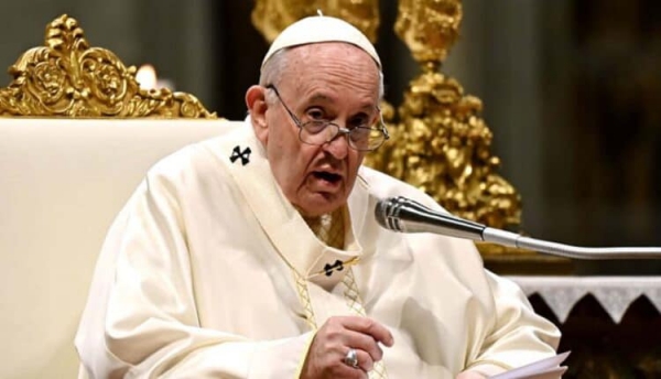 بابا الفاتيكان يدعو إلى إجراءات عاجلة لمساعدة الفلسطينيين بغزة