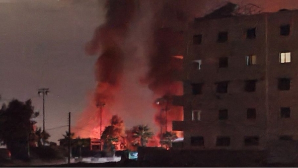 شهيدان و19 جريحا جراء غارات إسرائيلية على درعا جنوبي سوريا