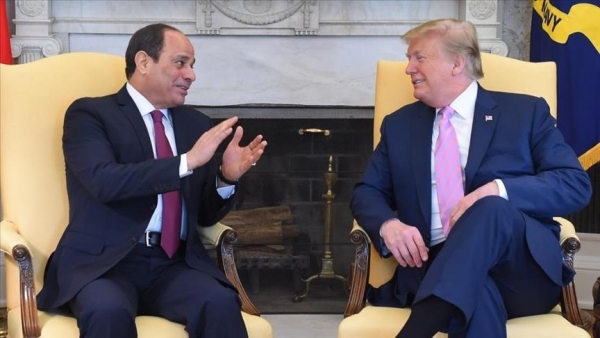 صحيفة لبنانية: السيسي يرفض طلب ترامب الانخراط في الحرب ضد الحوثيين باليمن
