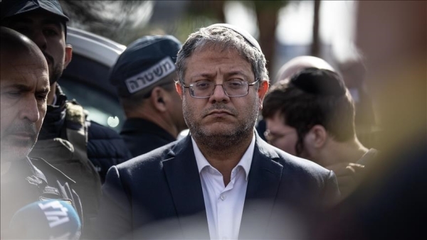 بن غفير يطالب بإسقاط السلطة الفلسطينية فورا ويصفها بـ