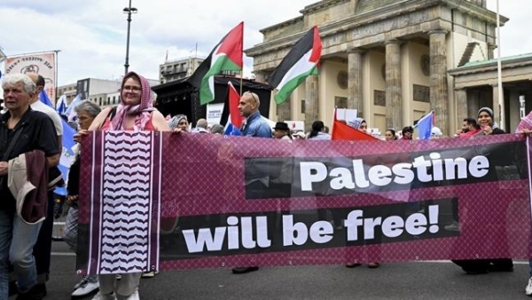 آلاف المتظاهرين في برلين: أوقفوا الإبادة في غزة