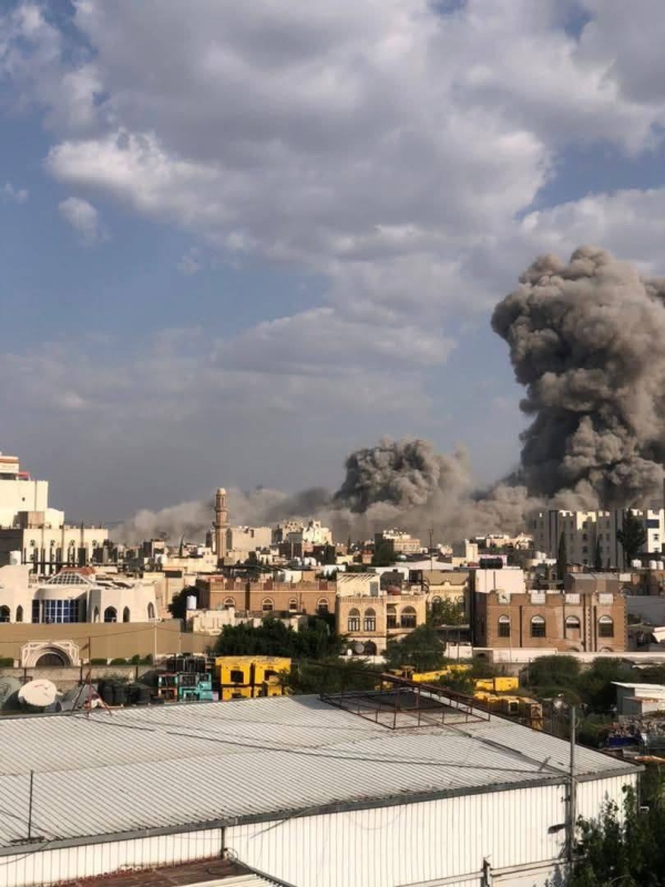 إسرائيل تشن غارات جديدة على صنعاء