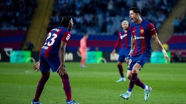 برشلونة يقلب الطاولة على ريال أوفييدو في الدوري الإسباني