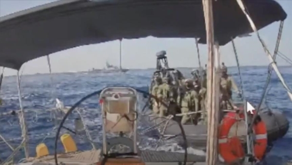 الجيش الإسرائيلي يهاجم آخر سفينة من 