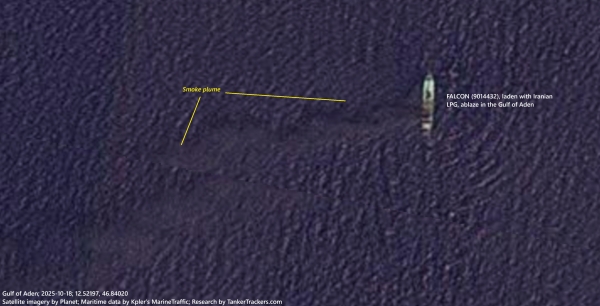 منصة دولية: ناقلة الغاز 