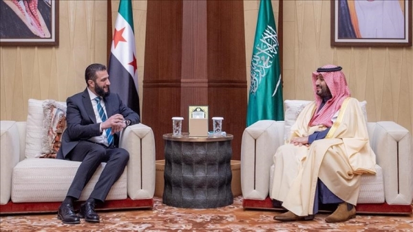 الرئيس السوري يبحث مع ولي العهد السعودي التعاون بين البلدين